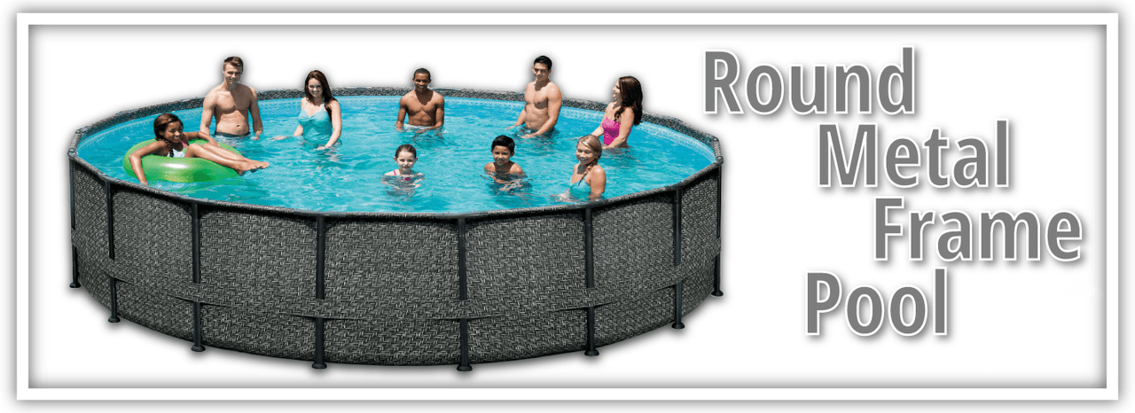 Elite Round Frame Pools by Size [PS20 - P4 or P8]